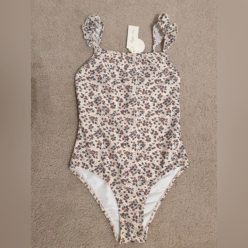 Rylee & Cru vintage floral swimsuit size XS